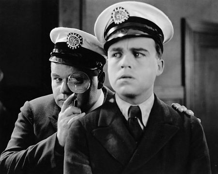 Franklin Pinney (Roscoe 'Fatty' Arbuckle) and Tipson Blair (J. M. Dumont)