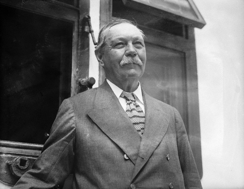 Arthur Conan Doyle on RMS Adriatic (24 june 1922).