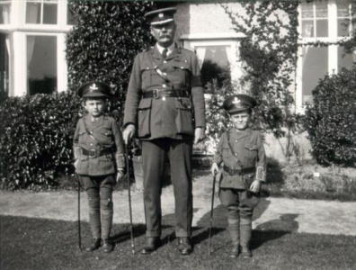 Adrian aged 6 (right) (ca. 1916).