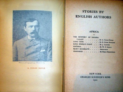 Stories by English Authors: Africa title page (1900)
