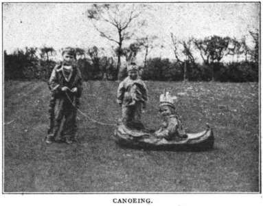Canoeing.