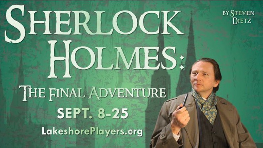 Teaser photo with a different actor for Sherlock Holmes (before auditions).