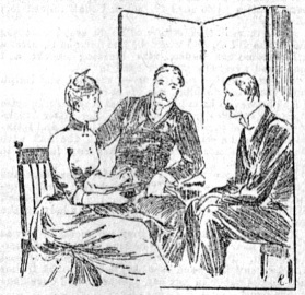Mary Morstan consulting Sherlock Holmes (17 may 1890)