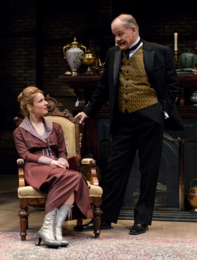 Rebecca Eastman (Kate Arrington) & Sir Arthur Conan Doyle (Francis Guinan)