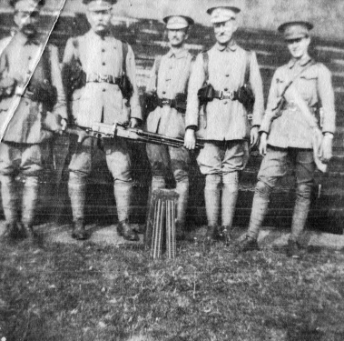 Arthur Conan Doyle of the 6th Royal Sussex Volunteer Regiment (1914).