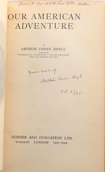 File:Hodder-stoughton-1923-our-american-adventure-titlepage-signed.jpg