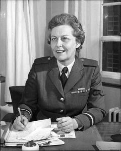 Jean Conan Doyle, new chief of WRAF (9 may 1963).