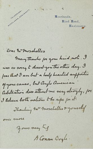 Letter to Mr. Moschelles (undated)