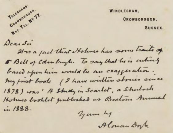 Notecard to R. Pascoe (ca. 1920)