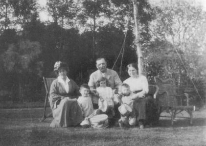 Adrian aged 2 (right) (1912).