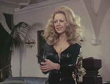 Connie Booth as Francine Moriarty in TV movie The Strange Case of the End of Civilization as We Know It (1977)