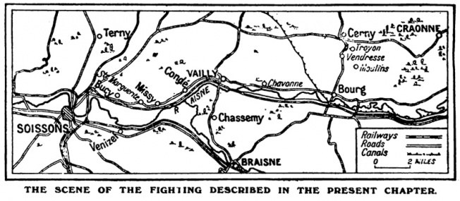 The scene of the fighting described in the present chapter.