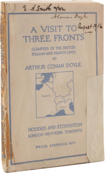 File:Hodder-stoughton-1916-a-visit-to-three-fronts-signed2.jpg