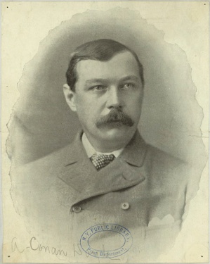 Arthur Conan Doyle in 1892.