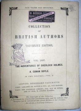 The Adventures of Sherlock Holmes 2/2 No. 2897 (1893)
