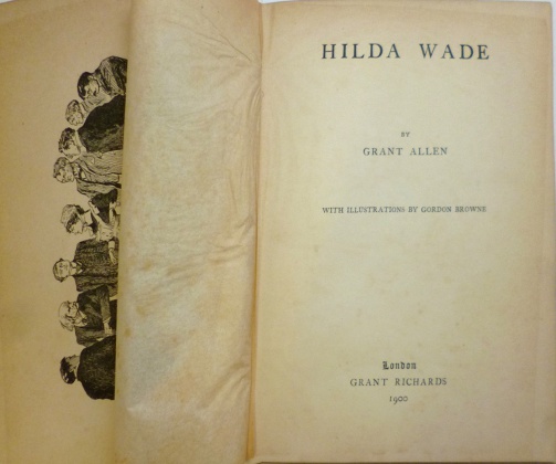 Hilda Wade title page (1900)