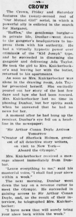 Review of episode 22 (The Calumet News, 4 september 1914)