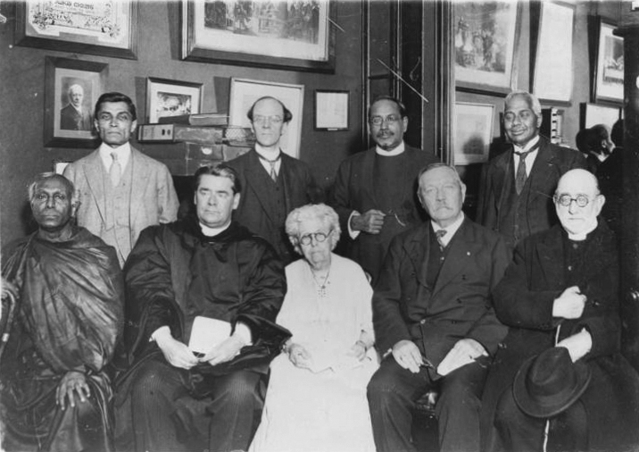 Many Faiths at a Peaceful Conference (8 october 1927)