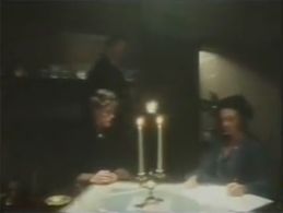 Jean Conan Doyle (left) in documentary Sir Arthur Conan Doyle: The man who was Sherlock Holmes (1985)