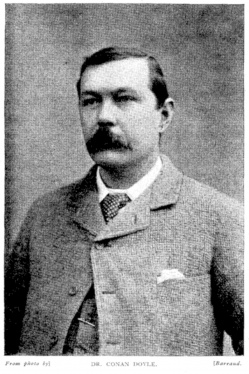 Dr. Conan Doyle (photographed by Herbert Rose Barraud).