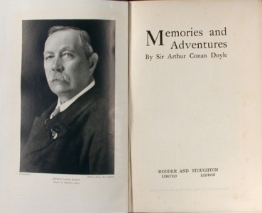Memories and Adventures - The Arthur Conan Doyle Encyclopedia