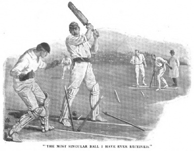 Illustration of Arthur Conan Doyle in Some Recollections of Sport (september 1909)