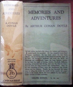 Memories and Adventures - The Arthur Conan Doyle Encyclopedia