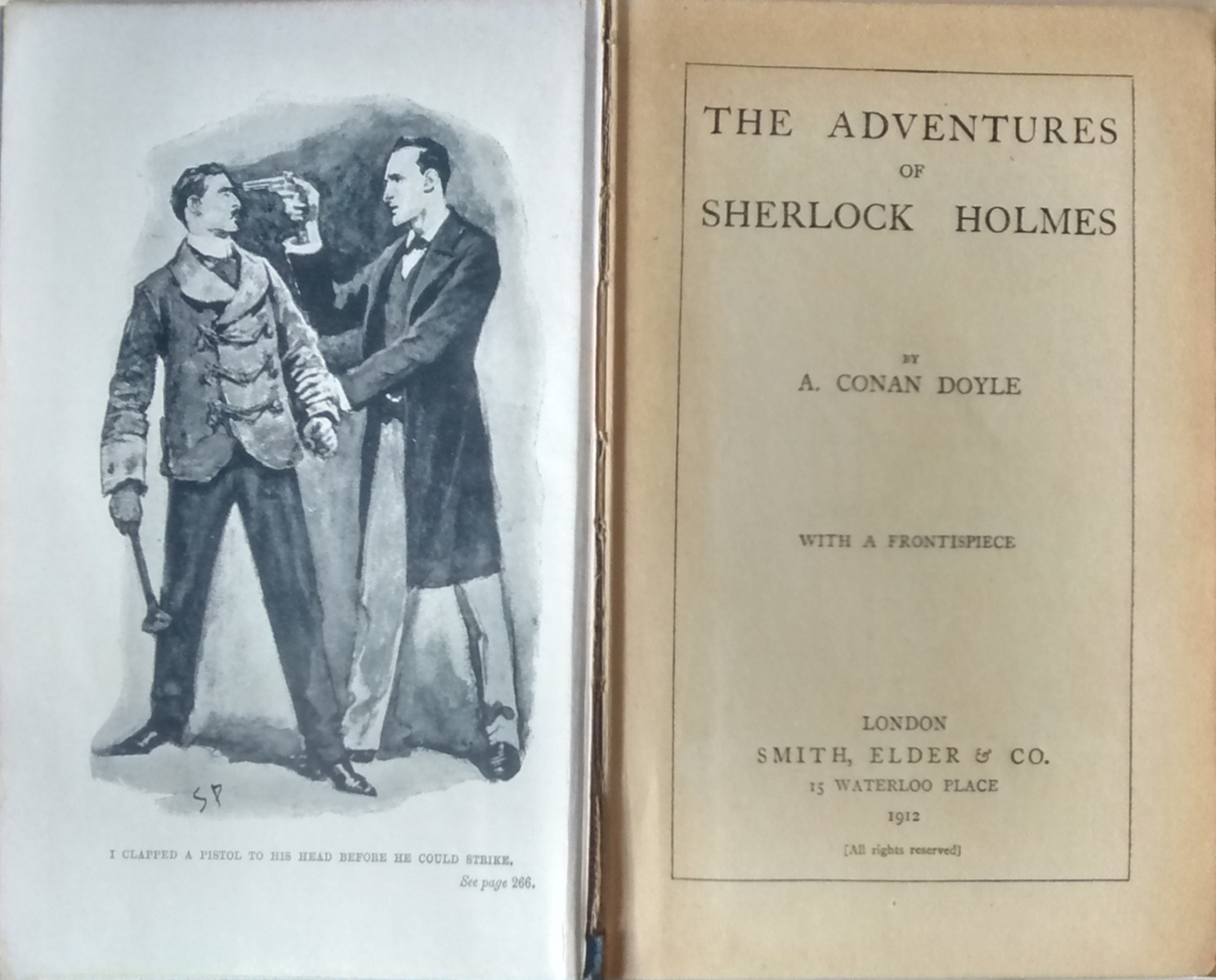 File Smith Elder The Adventures Of Sherlock Holmes Front The Arthur Conan Doyle